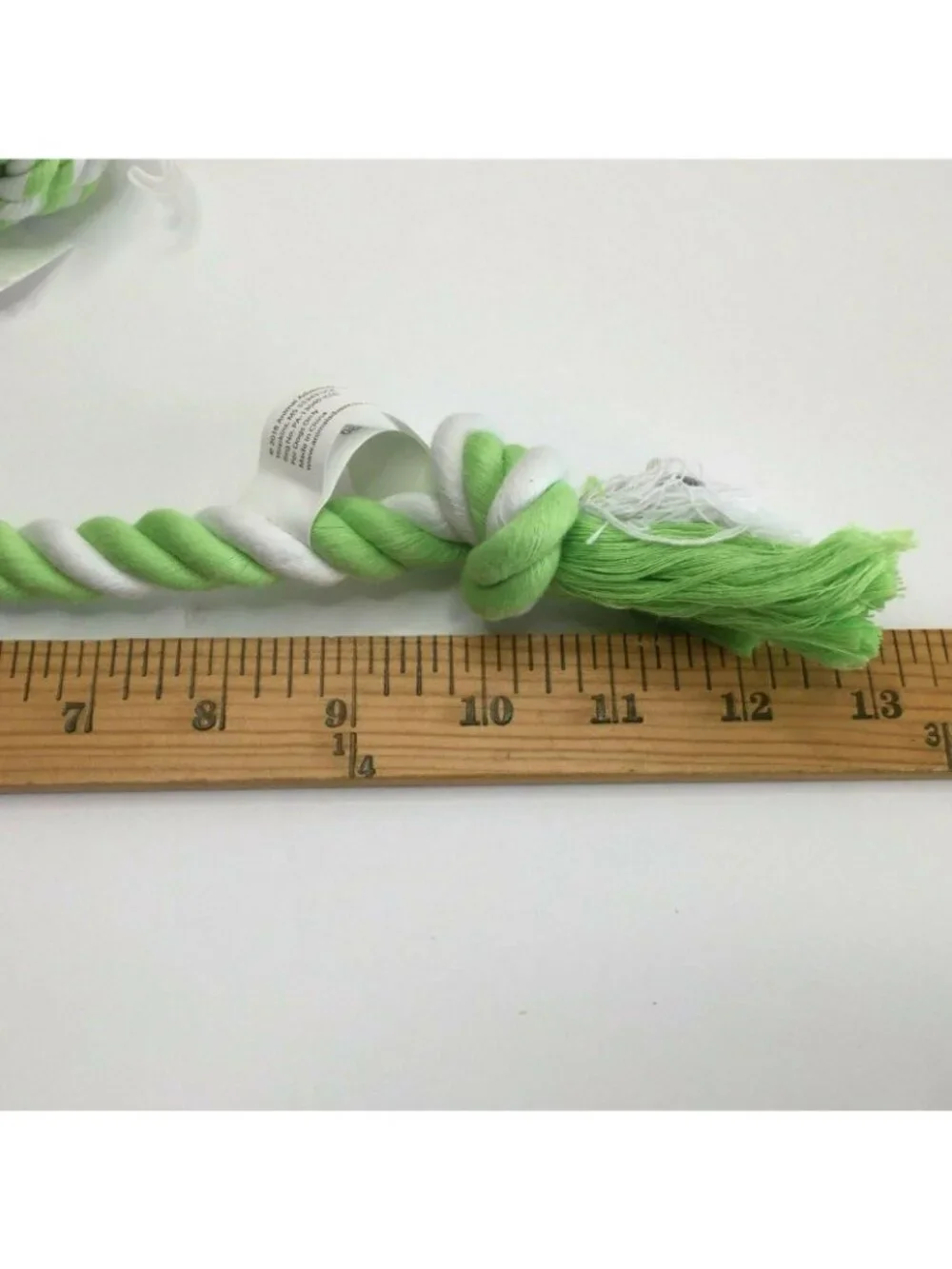 Wondershop 3 Braided Rope Balls Tug 1 Pull Dog Toy Chew Set Green